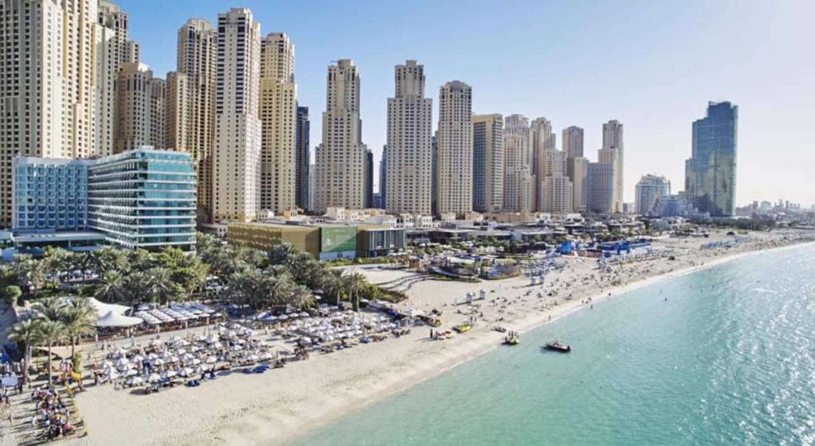 Charming Warm Suite With Amazing Views Of The City Dubai Buitenkant foto